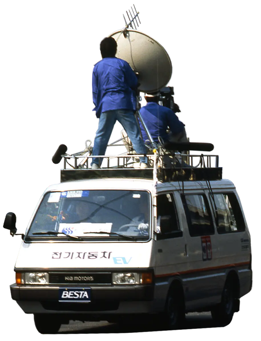 마라토너 앞에서 <br>매연을 뿜으며 <br>달릴 순 <br>없잖아요